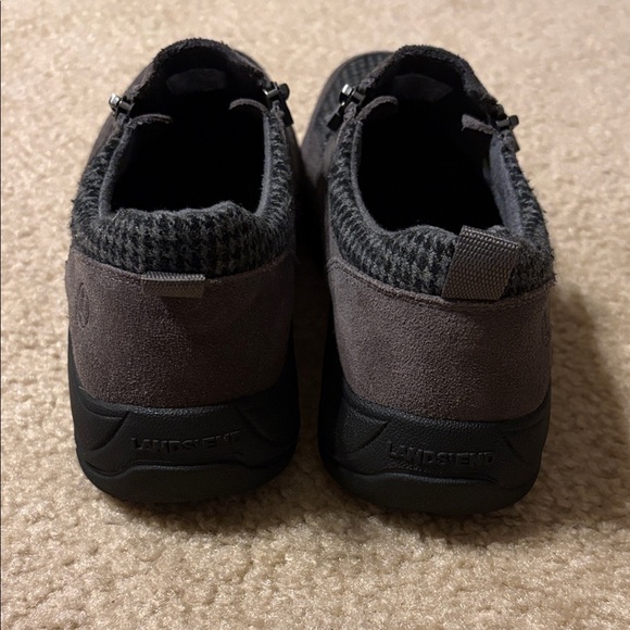 Lands' End Women's Gray Winter Slip On All Weather Loafers - Picture 7 of 8